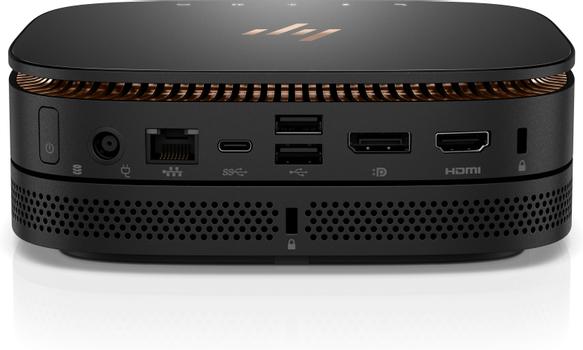 HP - Elite Slice G1 USFF Chassis i5-6500T 4GB 128GB SSD Value W10p64 Intel  Unite 3yw Audio Module Collaboration Cover (ML)