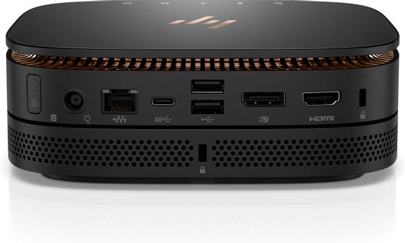 HP - Elite Slice G1 USFF Chassis i5-6500T 4GB 128GB SSD Value W10p64 Intel  Unite 3yw Audio Module Collaboration Cover (ML)