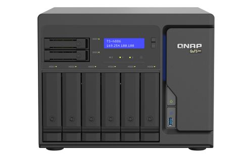 QNAP SYSTEMS TS-673 64GB 10Gbps 6ベイ-