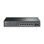 TP-LINK JetStream   10-Port Gigabit Smart Switch with 8-Port PoE+  PORT: 8   Gigabit PoE+ Ports,  2   Gigabit SFP Slots SPEC: 802.3at/ af,   150 W PoE Power,  1U 13-inch Rack-mountable Steel Case FEATURE: Integ (TL-SG2210MP)
