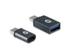 CONCEPTRONIC DONN04G DONN USB-C OTG Adapter 2-Pack, USB-C to USB-A/ Micro-USB,  Male/ Female,  Black]