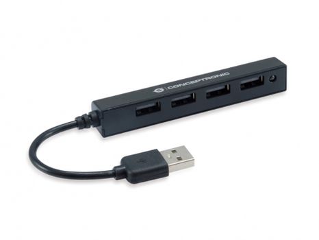 CONCEPTRONIC 4-Port USB 2.0 Hub (HUBBIES05B)