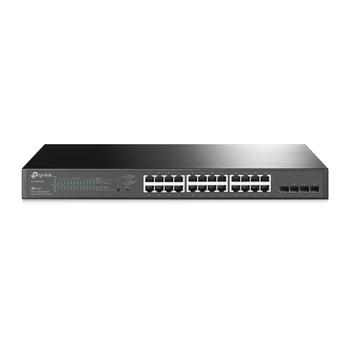 TP-LINK TP Link JetStream 28 Port Gigabit Smart Switch with 24 PoE Plus Ports (TL-SG2428P)