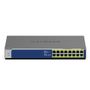 NETGEAR R GS516PP - Switch - unmanaged - 16 x 10/100/1000 (PoE+) - desktop, rack-mountable - PoE+ (260 W)