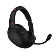 ASUS ROG Strix Go 2.4 Electro Punk USB-C 2.4GHz wireless gaming headset AI-powered noise-cancelling microphone