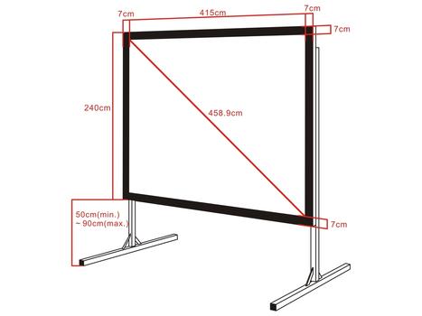 MULTIBRACKETS Fast-fold Proj sc 16:9 400x225 180'' (7350073731930)