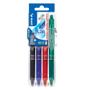 PILOT FriXion Clicker ballpen 0,7mm 4stk