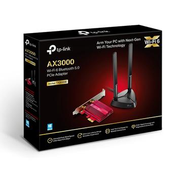 TP-Link Archer TX3000E Wi-Fi 6 (802.11ax) Bluetooth 5 PCIe Adapter (ARCHER TX3000E)