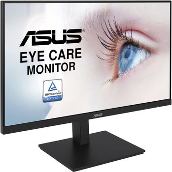 ASUS VA27DQSB 27inch WLED/IPS Eye Care Monitor FHD 1920x1080 16:9 Frameless 75Hz 5ms 1xDP 1xHDMI Black 3YW (90LM06H1-B01370)