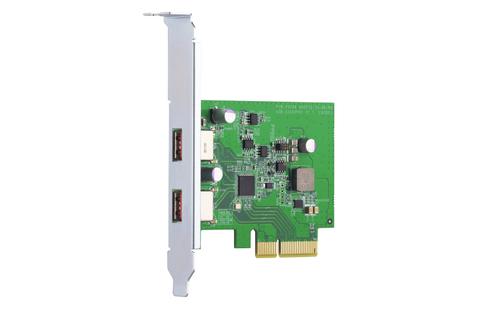 QNAP 2-PORT PCIE EXPANSION CARD USB 3.2 GEN 2. CTLR (QXP-10G2U3A)