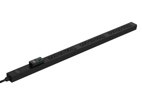 APC Easy Metered Rack PDU EPDU1216M - strømfordelerenhet - 11000 VA (EPDU1216M)