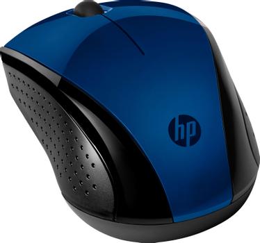 HP 220 Trådløs mus (blå) Bluetooth,  2.4Ghz / USB, 3 knapper, 1600 DPI, 15 måneder batteritid,  80g (7KX11AA)