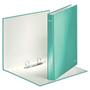LEITZ WOW Ring Binder Laminated Paper on Board 2 D-Ring A4 25mm Rings Ice Blue (Pack 10) 42410051 (42410051)