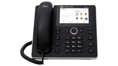AUDIOCODES Teams C450HD IP-Phone PoE GbE black (TEAMS-C450HD)