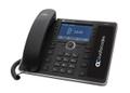 AudioCodes SFB 445HD IP-Phone PoE GbE black without the integrated sidecar and speed dial keys