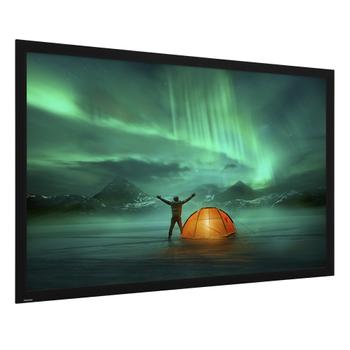 DA-LITE HomeScreen Deluxe Parallax Stratos 1.0 16:10 Black borders 400cm x 250cm (10600921)