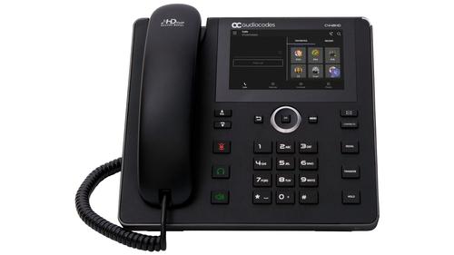 AudioCodes Teams C448HD IP-Phone PoE GbE black (TEAMS-C448HD)