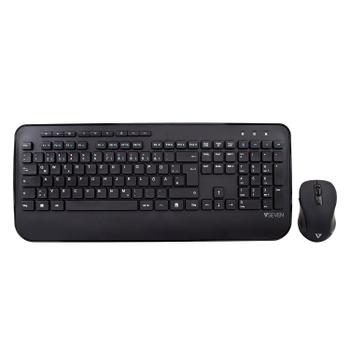 V7 PRO WIRELESS KB MOUSE COMBO DE FULL SIZE/PALM REST GERMAN WRLS (CKW300DE)