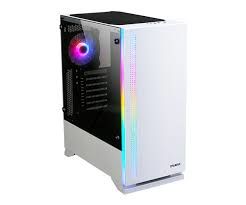 ZALMAN S5 White ATX/Mid Tower, TG, 2 fan included (S5 White)