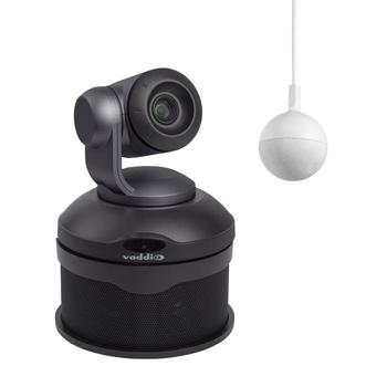 VADDIO ConferenceSHOT AV Bundle - CeilingMIC 1 black/ silver (999-99950-101B)