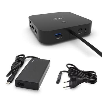I-TEC USB-C DUAL DISP DOCKINGEU STATION 100W + CHARGER-C77W. ACCS (C31DUALDPDOCKPD65W)