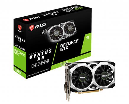 MSI GTX 1650 D6 VENTUS XS OCV1 (GEFORCE GTX 1650 D6 VENTUS XS OCV1)