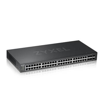 ZYXEL GS2220-50 EU region 48-port GbE L2 Switch with GbE Uplink 1 year NCC Pro pack license bundled (GS2220-50-EU0101F)