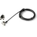 STARTECH 2 M (6.6 FT.) LAPTOP CABLE LOCK KEYED - K-SLOT NANO WEDGE LOCK