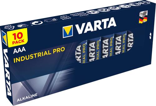 VARTA Industrial alkaliparisto AAA LR03 1,5V 10 kpl/pkt (4003211111)
