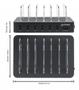 MANHATTAN 6-Port USB Charging Station, Six USB-A Ports, up to 5 V / 2.4 A per Port, 50 W Total Output, Black (102254)