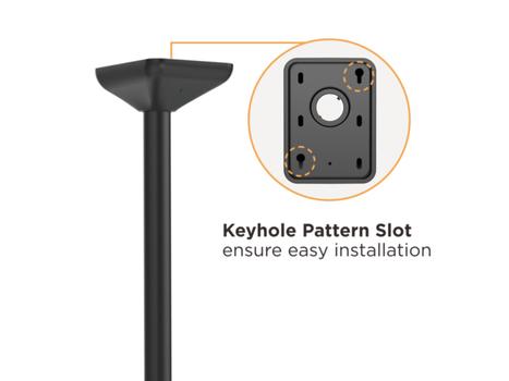 EQUIP 45"-55" Dual Screen Ceiling  (650373)