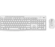 Logitech MK295 Silent - tastatur- og mussett - Pan Nordic - gulaktig hvit Inn-enhet (920-009830)
