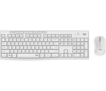 LOGITECH MK295 Silent Wireless Combo - Off White - ND - Tastatur & Mus sæt - Nordisk - Hvid (920-009830)