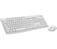 Logitech MK295 Silent - tastatur- og mussett - Pan Nordic - gulaktig hvit Inn-enhet (920-009830)