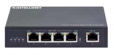 INTELLINET INT PoE Extender Switch, 1 in/4 out, Box (561617)