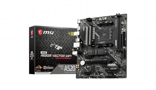 MSI Motherboard Amd A520 Socket  (MAG A520M VECTOR WIFI)