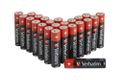 VERBATIM ALKALINE BATTERY AA 24 PACK