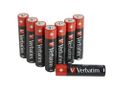 VERBATIM ALKALINE BATTERY AAA 8 PACK HANGCARD BATT (49502)