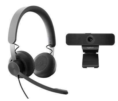 LOGITECH h Wired Personal Video Collaboration Kit - Video conferencing kit (991-000339)