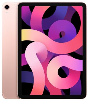 APPLE iPad Air 10.9" Gen 4 (2020) Wi-Fi + Cellular, 256GB, Rose Gold (MYH52KN/A)