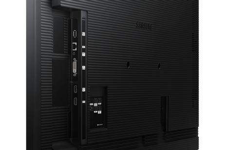 Samsung QB43R QBR Series - 43" LED-bakgrunnsbelyst LCD-skjerm - 4K - for intelligent skilting (LH43QBREBGCXEN)