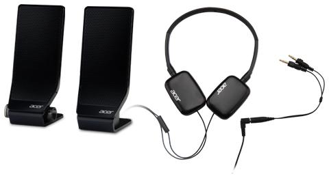 ACER OVER-EAR HEADPHONES BLACK RETAIL BOX ACCS (NP.HDS11.00G)