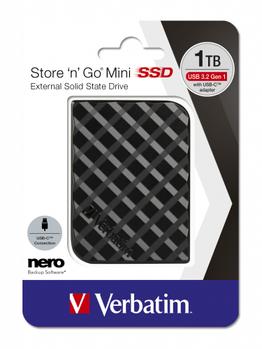 VERBATIM Store n Go 1TB Mini SSD USB 3.2 (53237)
