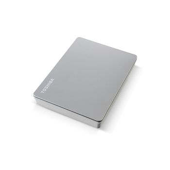 TOSHIBA Canvio Flex 2TB Silver 2.5inch External Hard Drive USB-C (HDTX120ESCAA)
