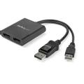 MST HUB DISPLAYPORT TO 2-PORT DISPLAYPORT DP TO DP ACCS