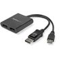 STARTECH DisplayPort to DisplayPort Multi-Monitor Splitter - 2-Port MST Hub	