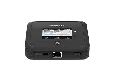 NETGEAR R Nighthawk M5 Mobile Router (MR5200) - Mobile hotspot - 5G LTE Advanced - 4 Gbps - GigE, Wi-Fi 5, 802.11ax (MR5200-100EUS)