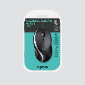 LOGITECH M500s Advanced Corded Mouse - Mus - Optisk - 7 knapper - Sort (910-005784)