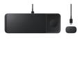 SAMSUNG WIRELESS CHARGER TRIO (BLACK) (EP-P6300TBEGEU)