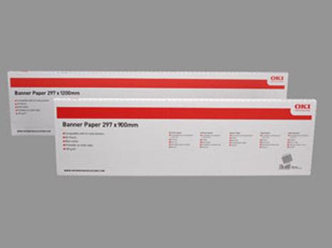 OKI Banner Paper/ 40sh 297x1200mm (09004581)
